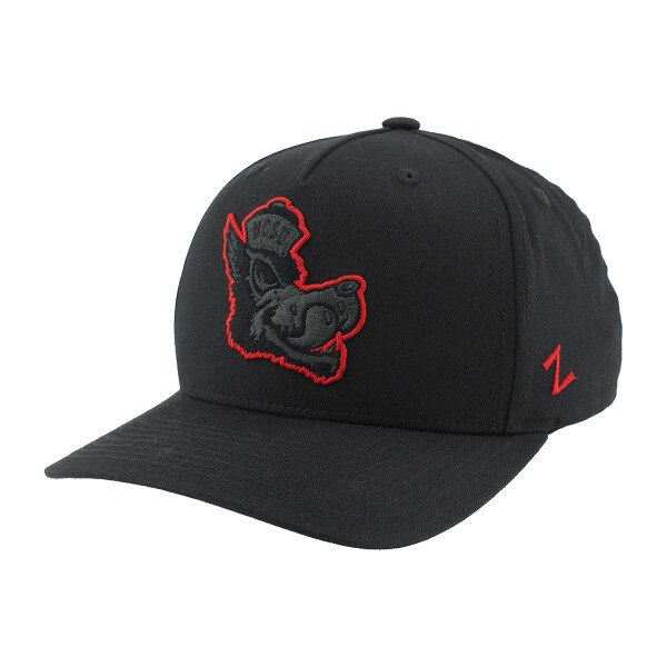 Black Apex Adjustable Snapback Hat